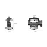 SmallRig 2905B Swivel and Tilt Adjustable Monitor Mount with Cold Shoe Mount