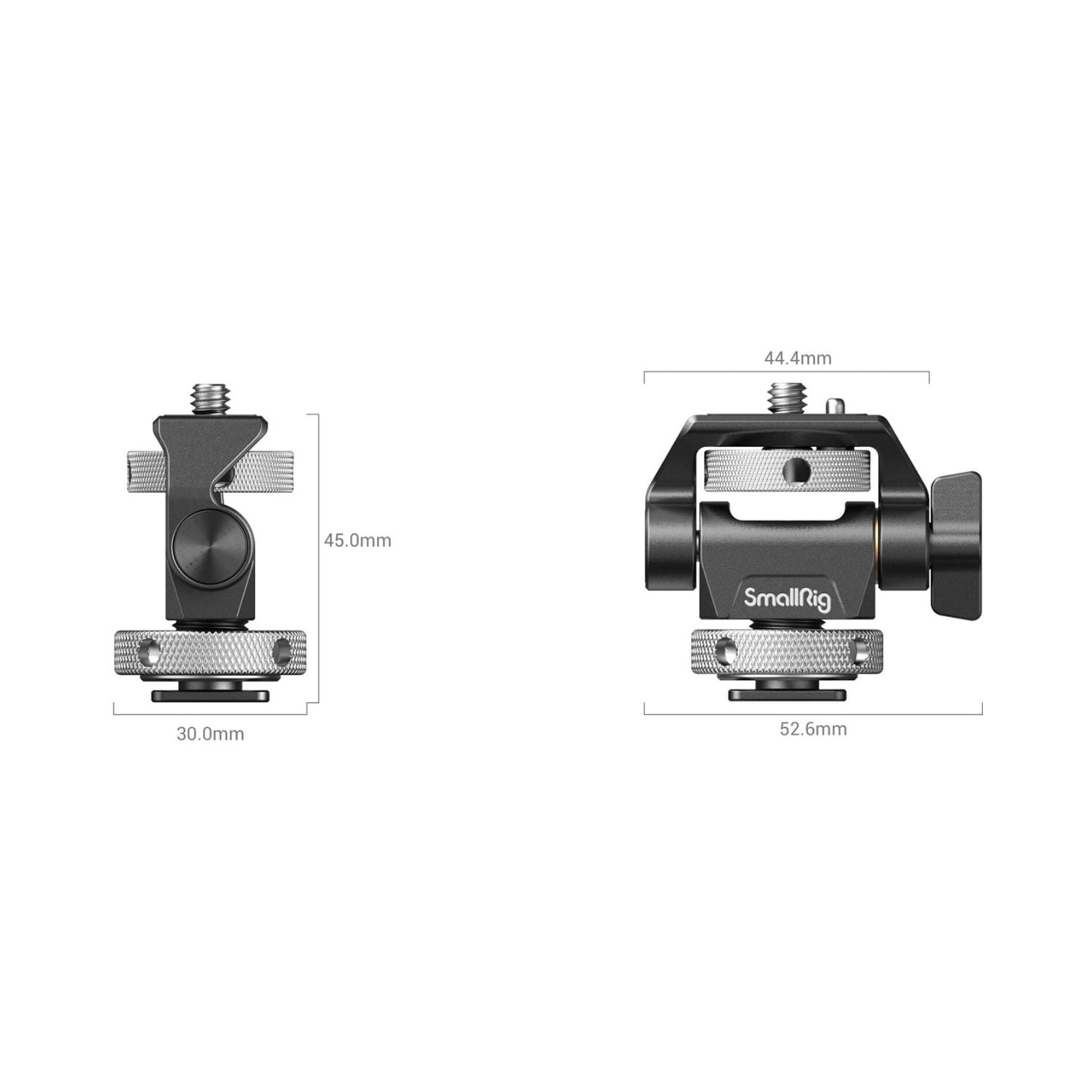 SmallRig 2905B Swivel and Tilt Adjustable Monitor Mount with Cold Shoe Mount