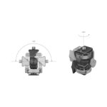 SmallRig 2905B Swivel and Tilt Adjustable Monitor Mount with Cold Shoe Mount