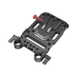 SmallRig 3016 V-Lock Battery Plate with Dual 15mm Rod Clamp