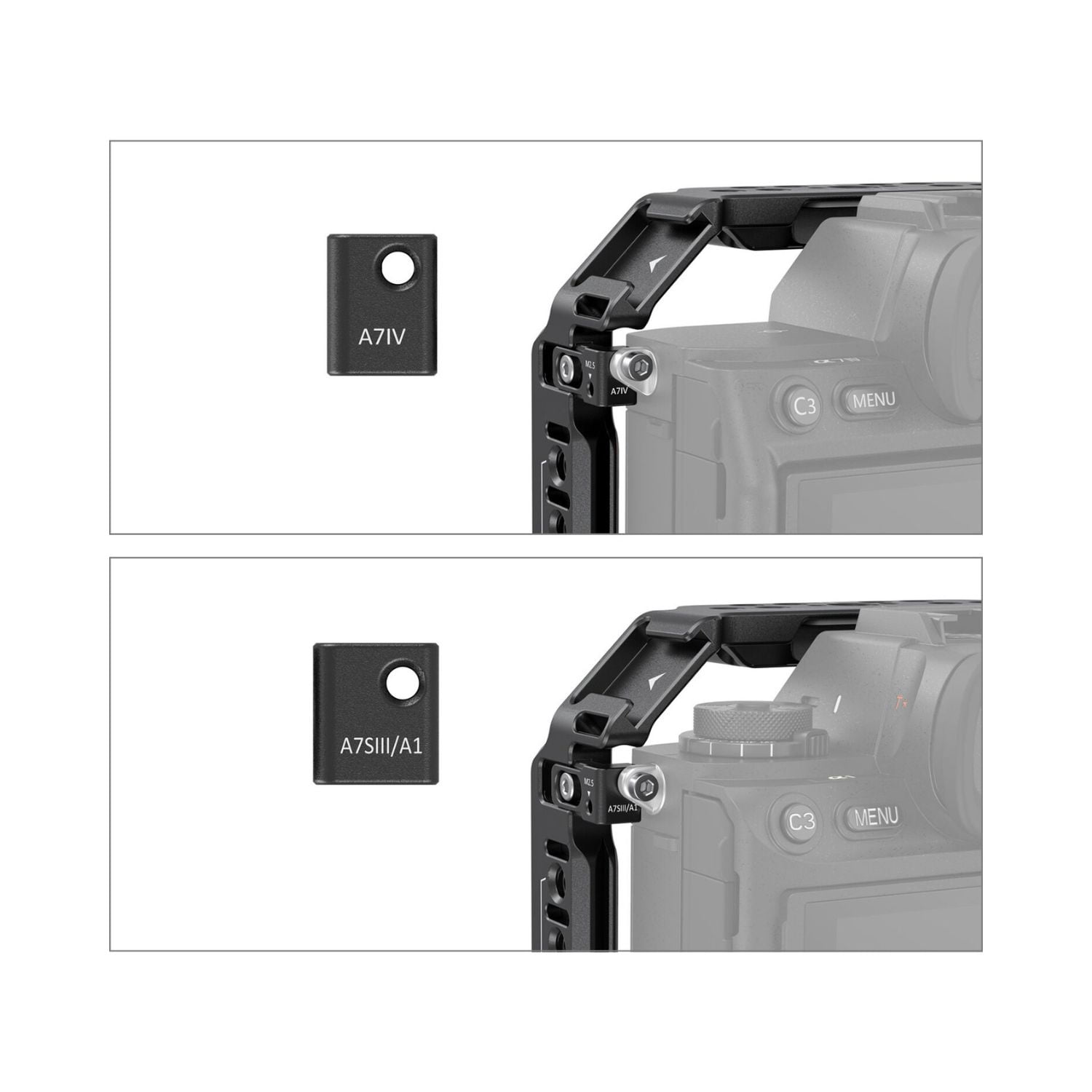 SmallRig 3667B Full Camera Cage For Sony a7 IV, a7R, a7S III, and a1