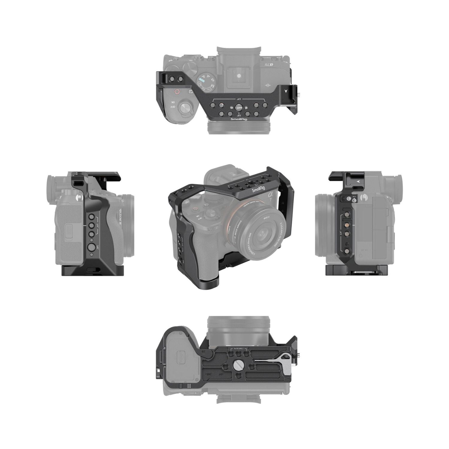 SmallRig 3667B Full Camera Cage For Sony a7 IV, a7R, a7S III, and a1