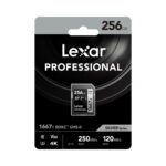 Lexar 256GB Professional 1667x SDXC UHS-II V60 Memory Card (250MB/s)