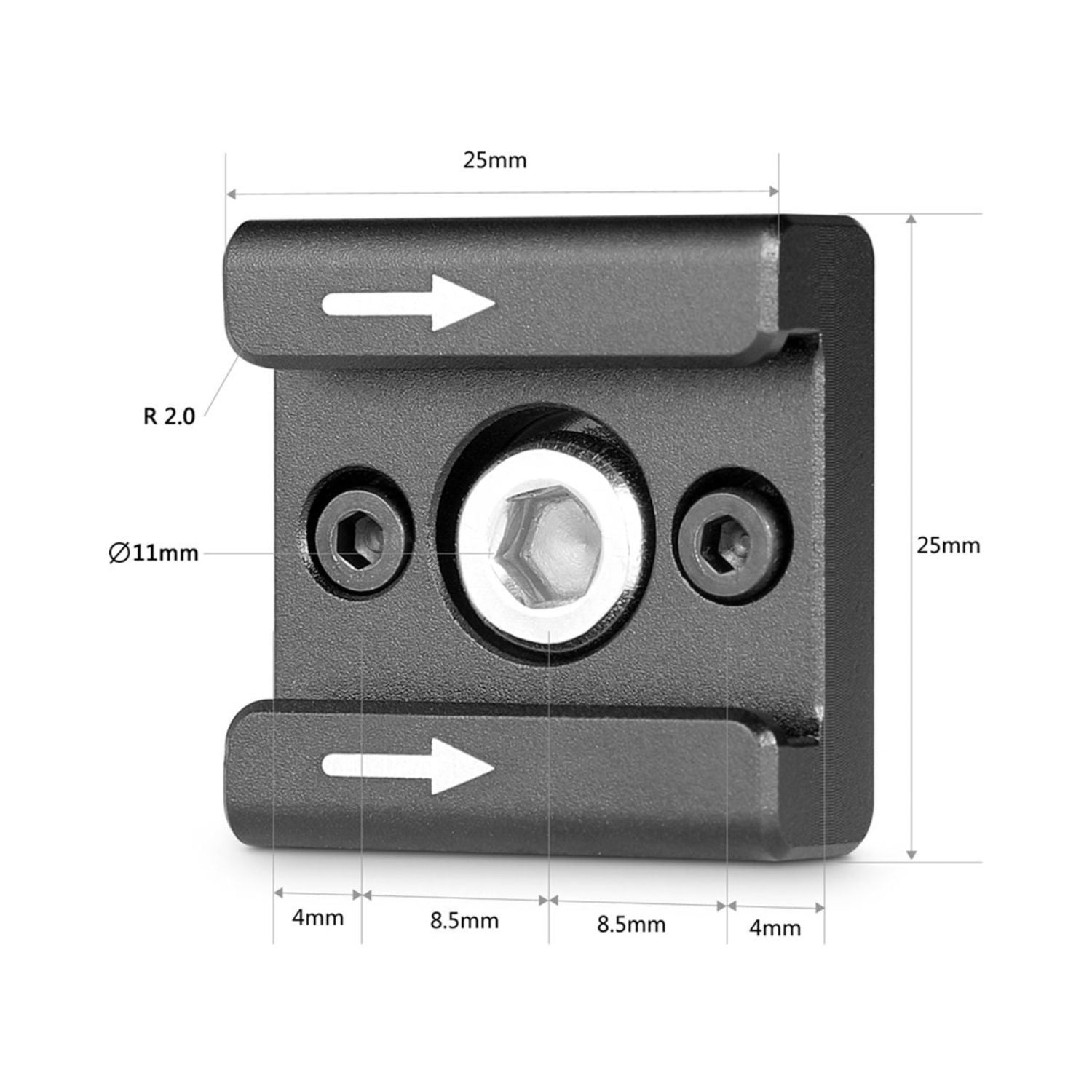 SmallRig 2060 Cold Shoe 2-Pack