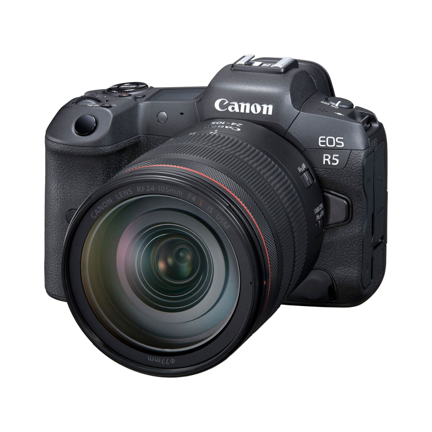 Canon EOS R5 Mirrorless Camera with RF 24–105mm F4 L IS USM Lens