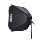 Godox S2 Speedlite Bracket with Softbox, Grid & Carrying Bag Kit