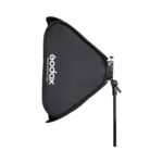 Godox S2 Speedlite Bracket with Softbox, Grid & Carrying Bag Kit