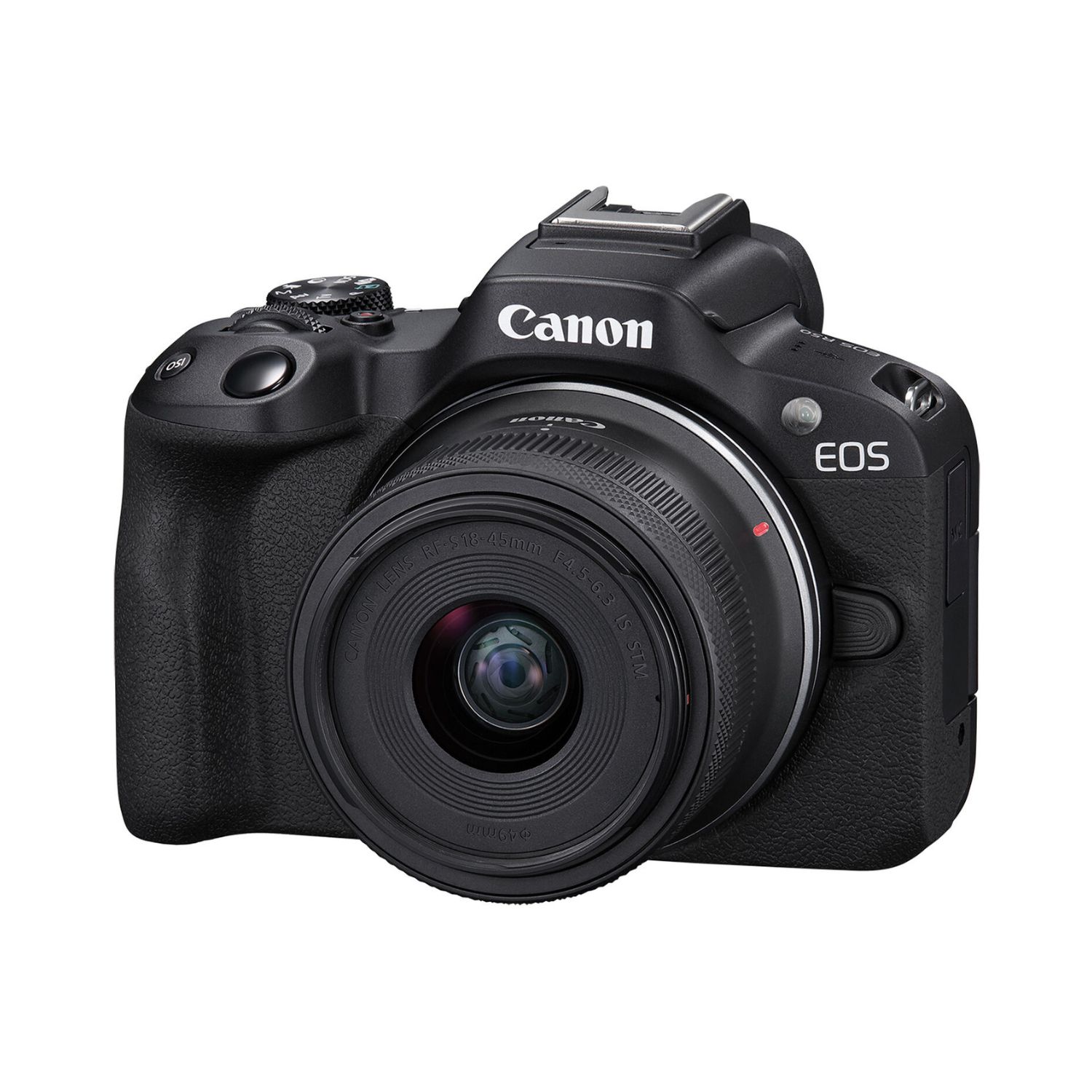 Canon EOS R50 Mirrorless Camera with RF-S18-45mm F4.5-6.3 IS STM Lens