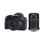 Canon EOS R50 Mirrorless Camera with RF-S18-45mm F4.5-6.3 IS STM and RF-S55-210mm F5-7.1 IS STM Lens
