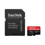 SanDisk 512GB Extreme Pro MicroSDXC UHS-I Memory Card With Adapter (200MB/s)