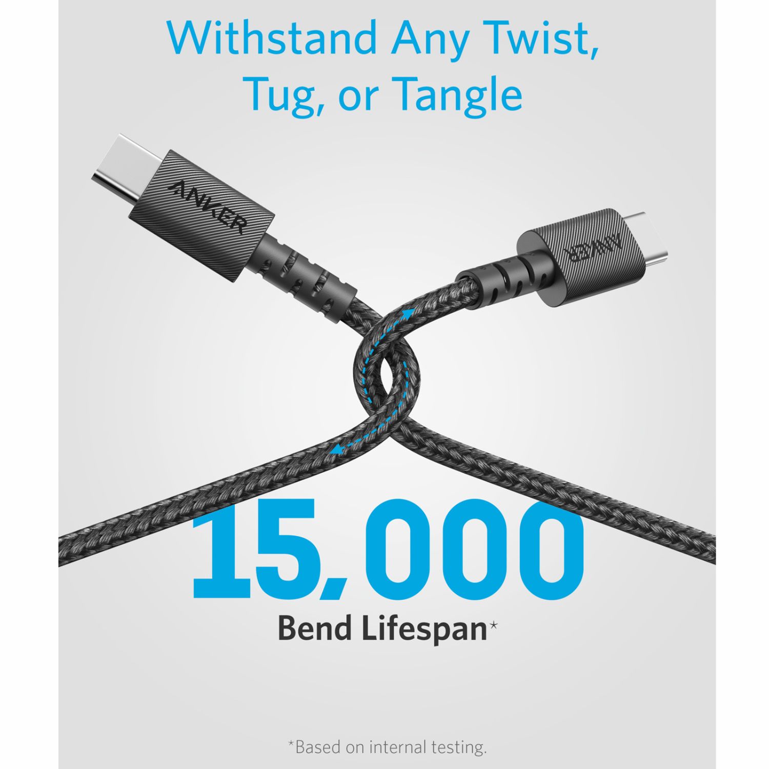 Anker PowerLine Select+ USB-C to USB-C 3ft/0.9m Cable