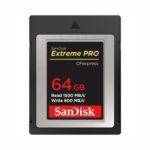 SanDisk 64GB CFexpress Extreme PRO Type B Memory Card (1500MB/s)