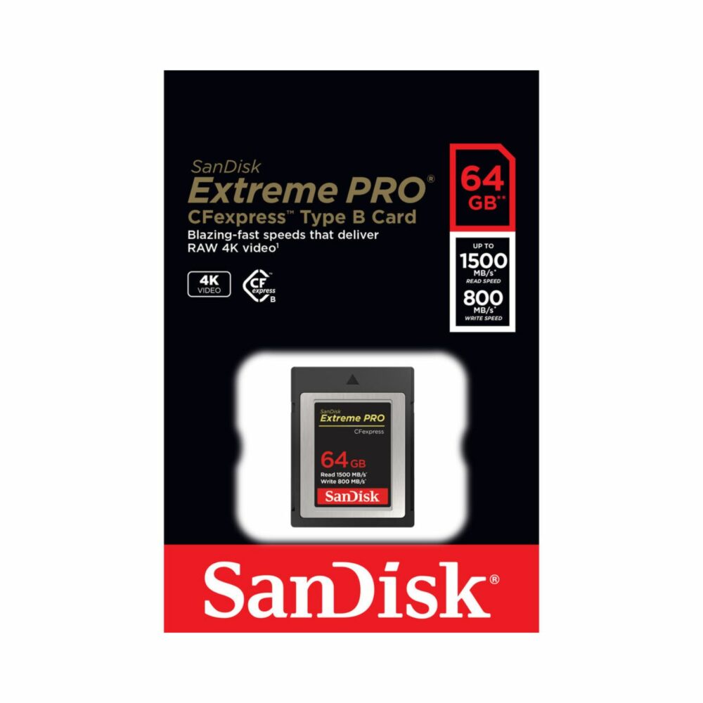 Sandisk CFexpress Type B 64GB 無料配達 - その他