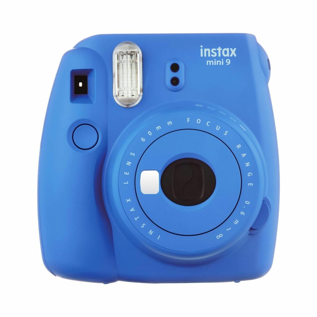 Fujifilm - Instax Mini 9 Instant Film Camera (Cobalt Blue)
