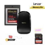 Sandisk Memory Kit: 256GB CFexpress Type B Card + Reader Bundle with FREE 64GB SDXC UHS-I Card