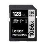 Lexar 128GB Professional 1066x SDXC UHS-I V30 Memory Card (160MB/s) (2-Pack)