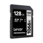 Lexar 128GB Professional 1066x SDXC UHS-I V30 Memory Card (160MB/s) (2-Pack)