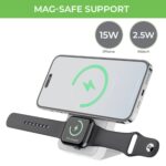 Ultraprolink 10000mAh Juice-Up Mag 2 in 1 Wireless Magnetic Power Bank