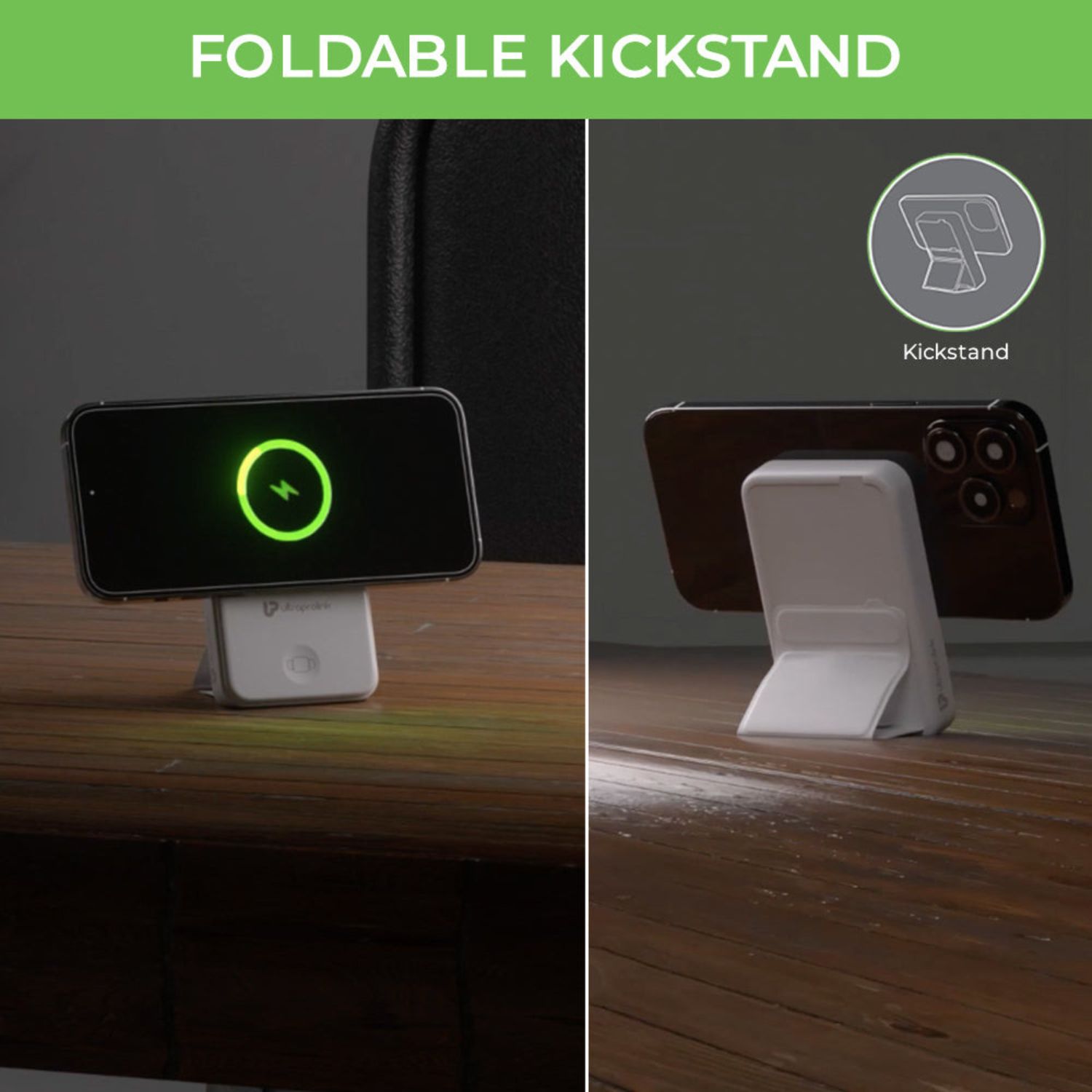 Ultraprolink 10000mAh Juice-Up Mag in Wireless Magnetic Power Bank