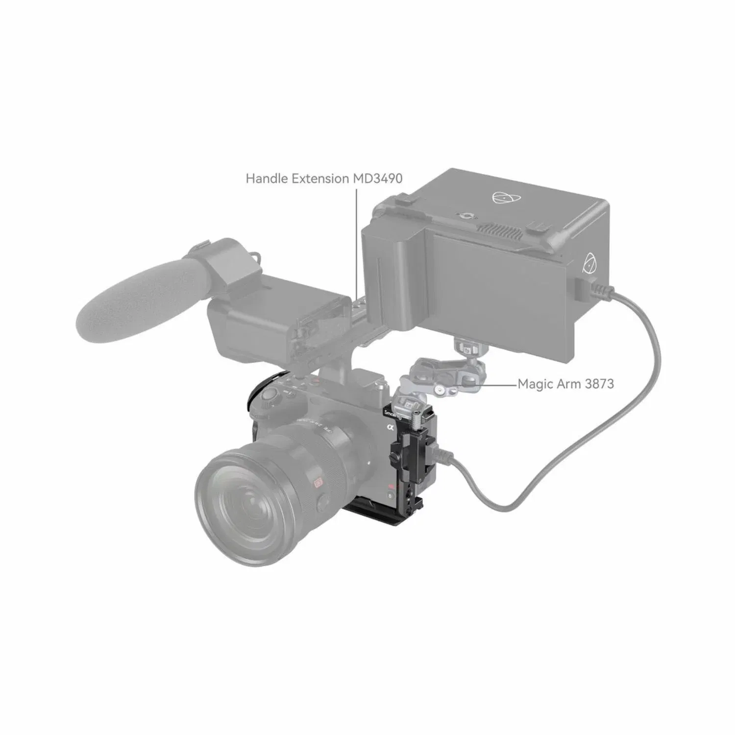 SmallRig 4183 Camera Cage for Sony FX30 and FX3