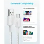Anker 322 USB-A to USB-C Cable (6ft)