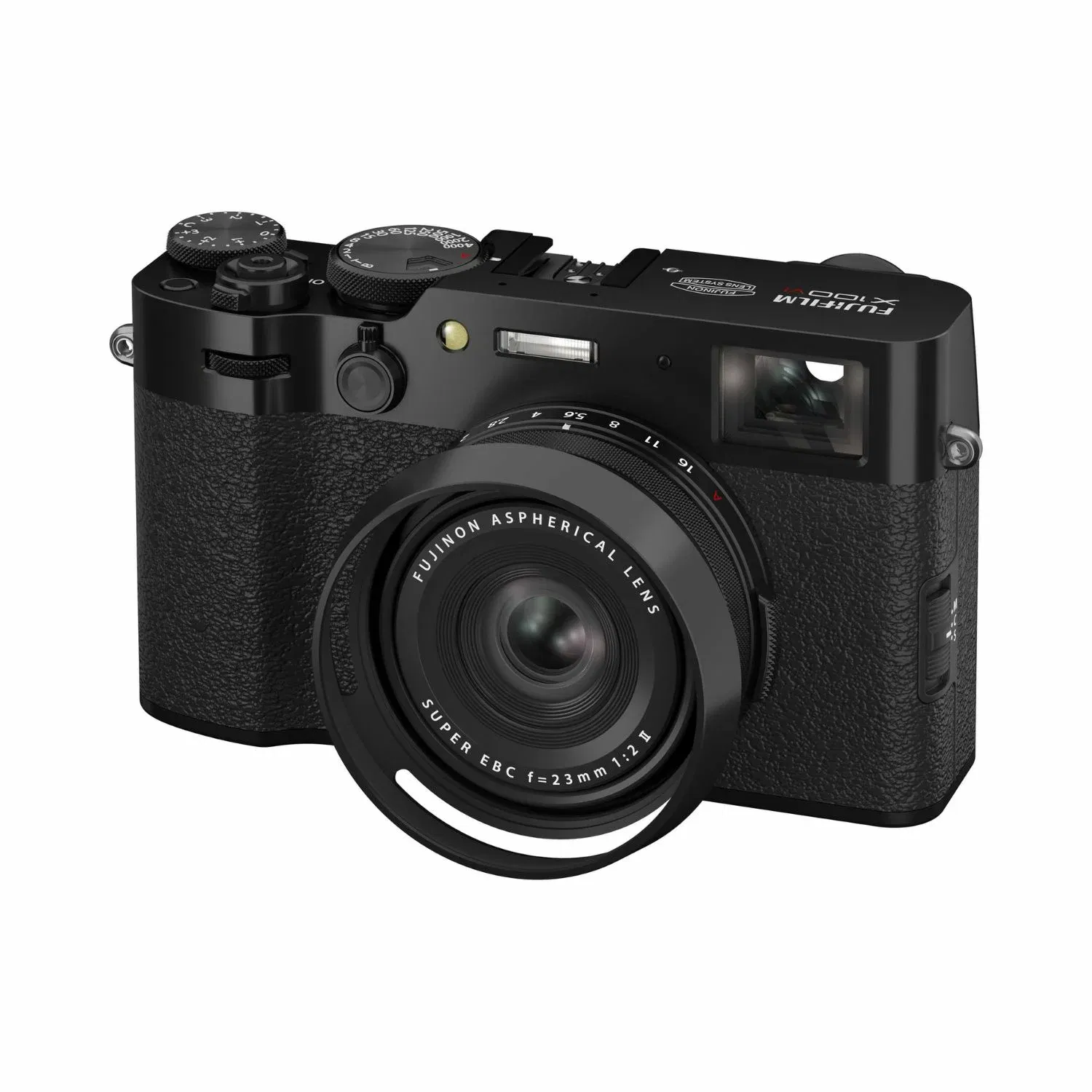 Fujifilm X100VI Digital Camera with Fixed 23mm F2 Lens (Black)