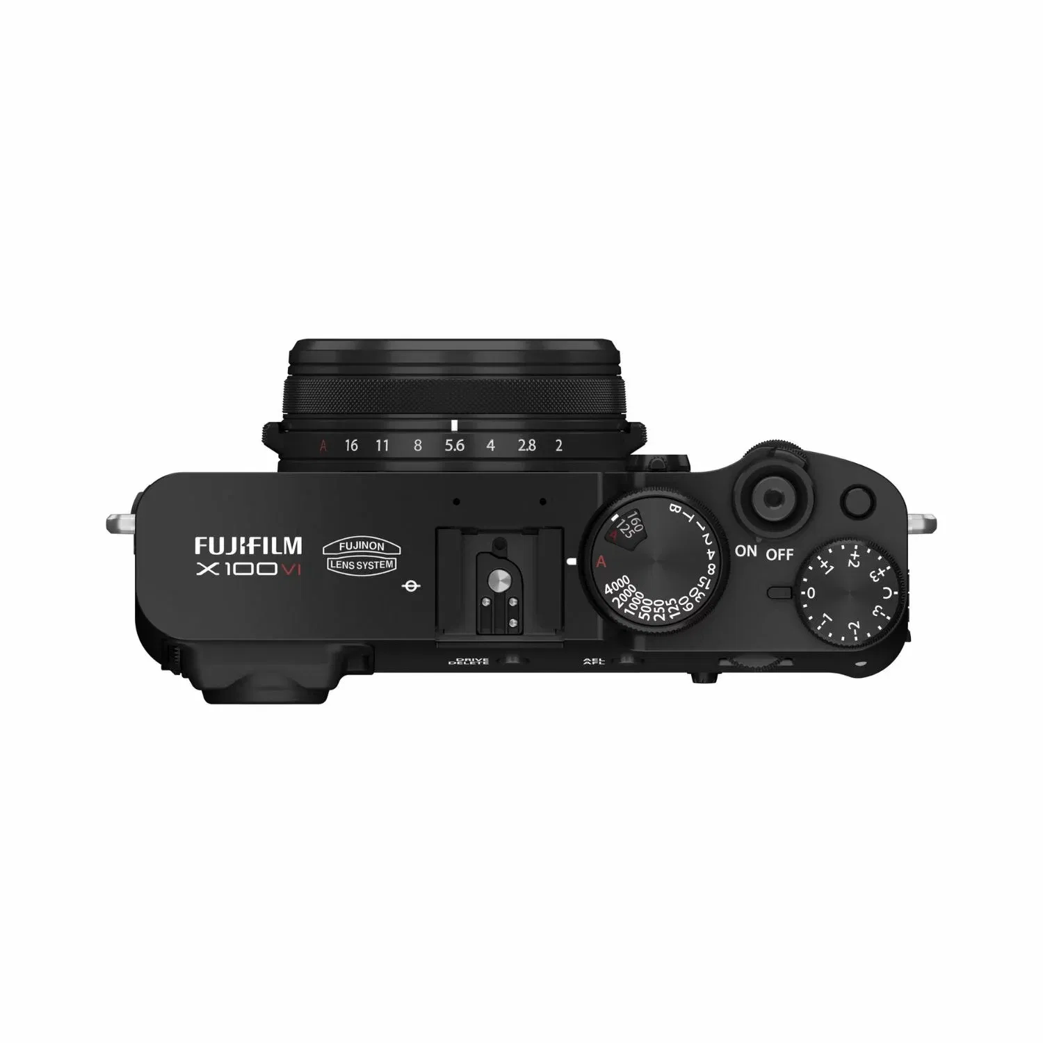 Fujifilm X100VI Digital Camera with Fixed 23mm F2 Lens (Black)