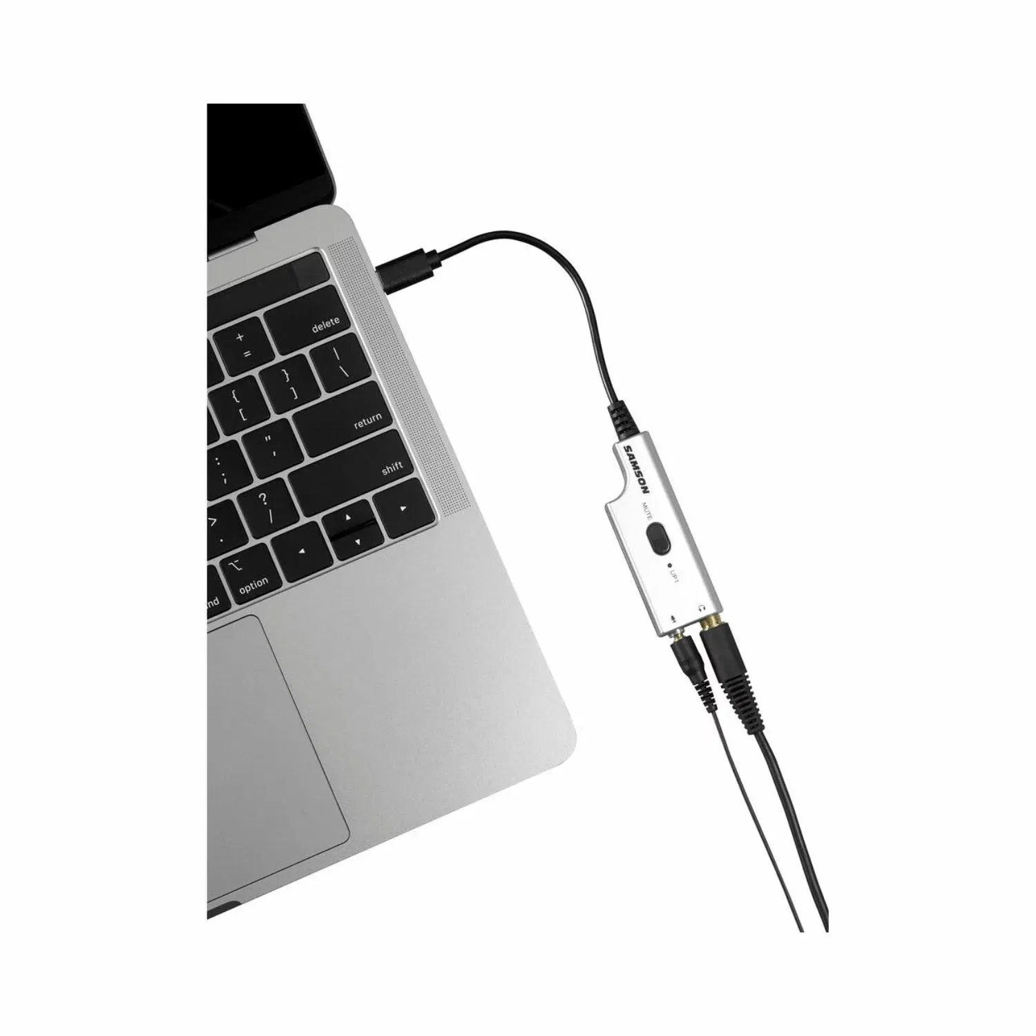 Samson LMU1 Broadcast Lavalier Microphone with USB Adapter