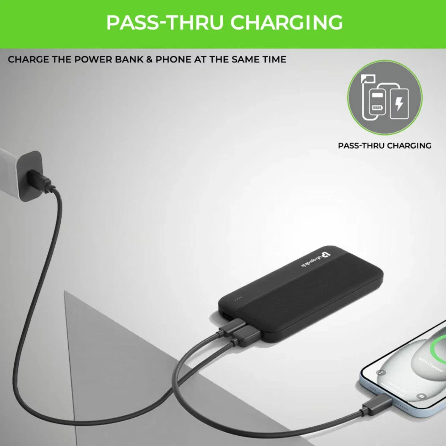Ultraprolink 10000mAh / 22.5W Juice-Up Pronto Power Bank