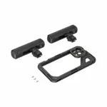SmallRig 4392 Mobile Video Cage Kit with Dual Handheld for iPhone 15 Pro Max