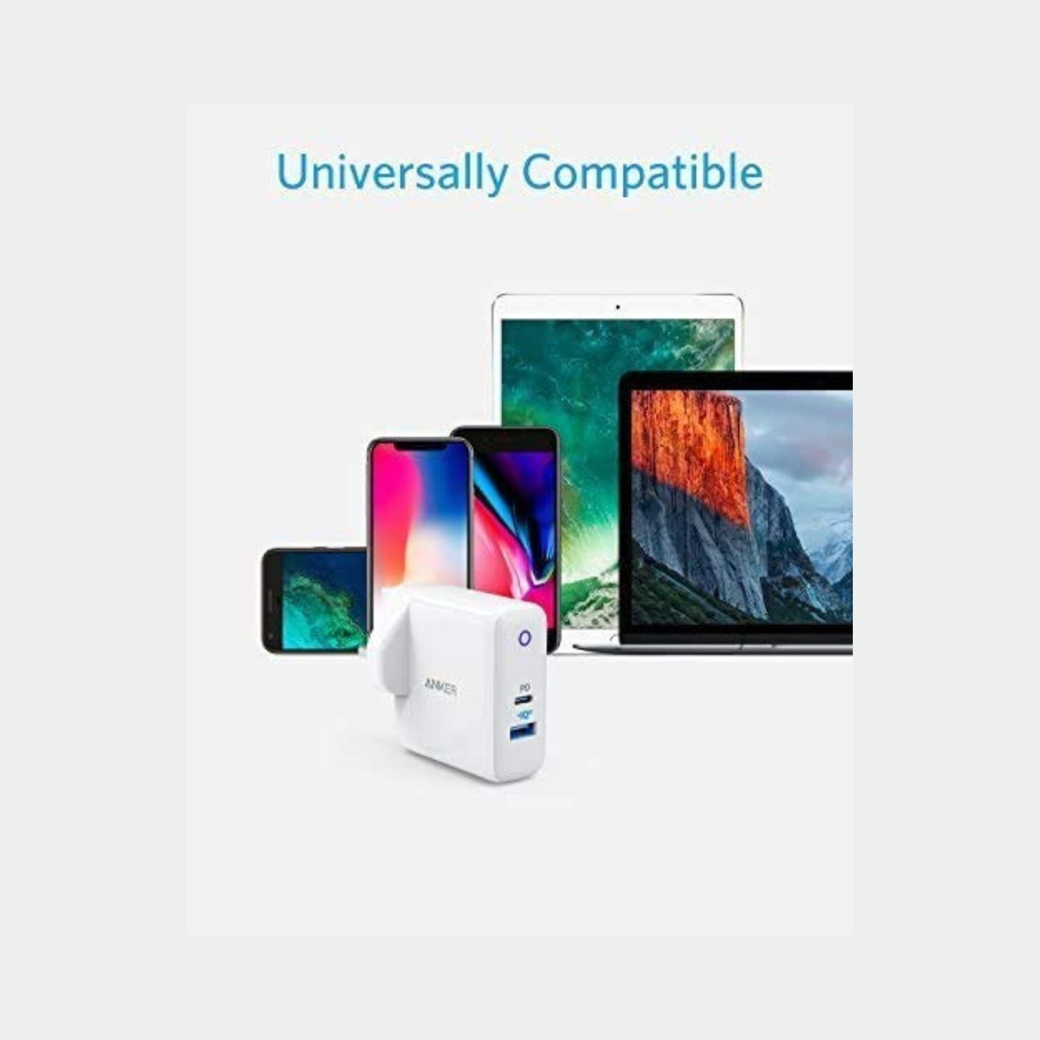 Anker 35W PowerPort +2 Wall Dual Charger