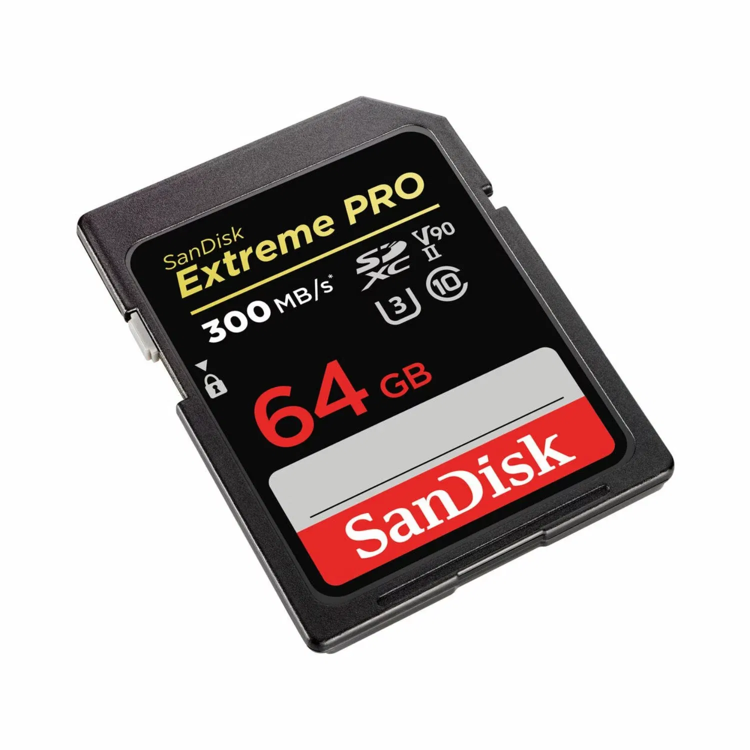 SanDisk 64GB Extreme PRO UHS-II SDXC Memory Card (300 MB/s)