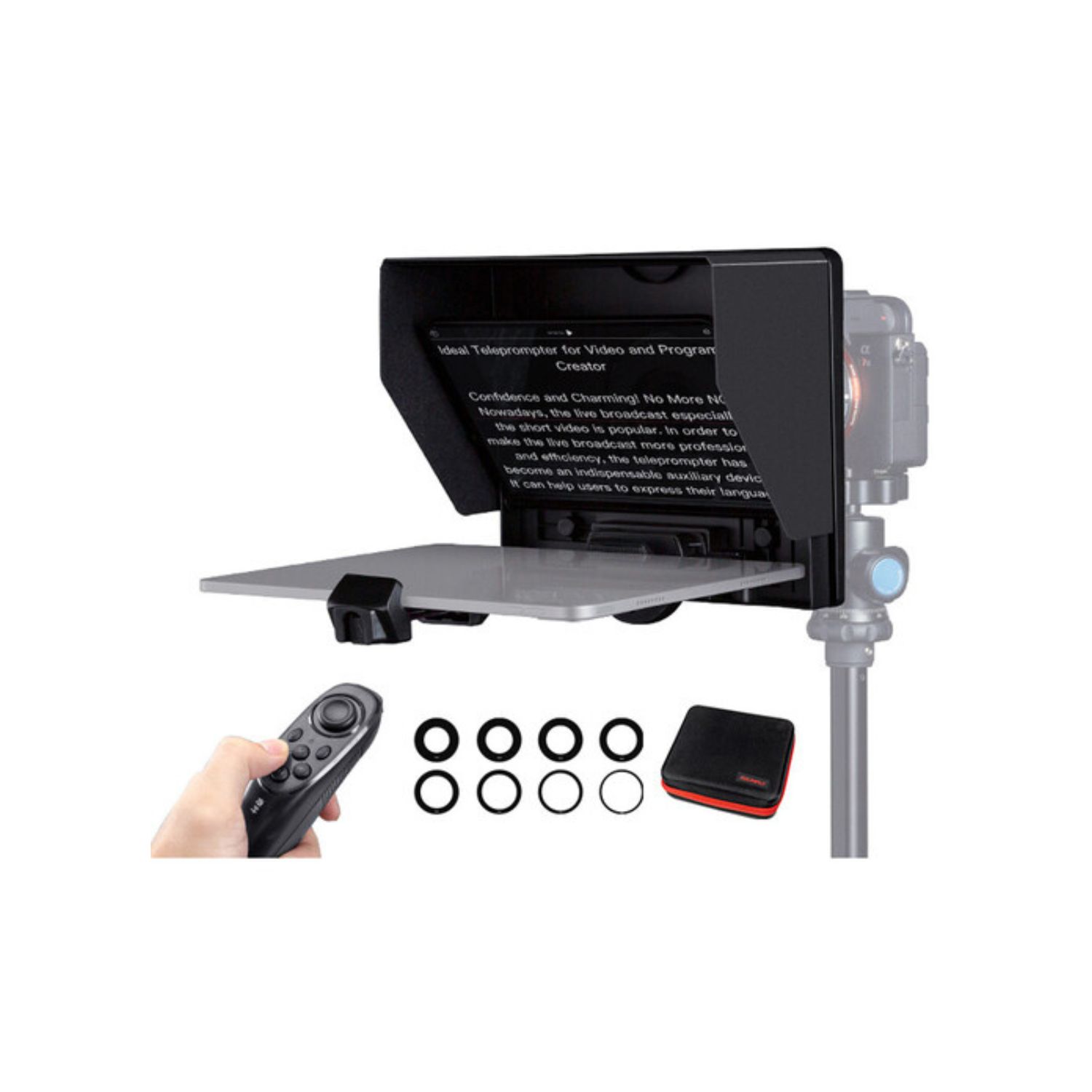 FeelWorld TP10 Portable Folding Teleprompter