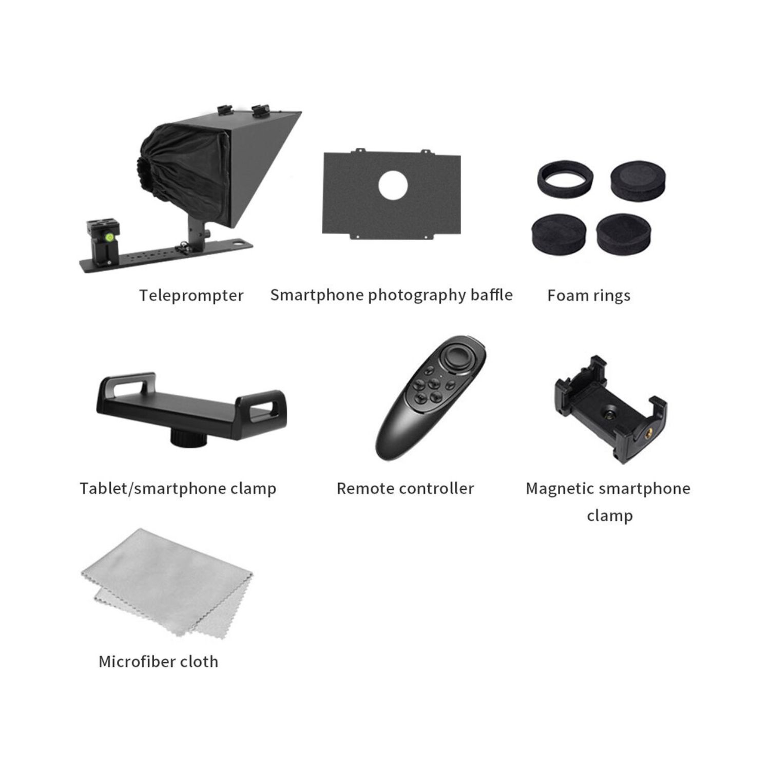 FeelWorld TP13A Teleprompter for Smartphones and Tablets