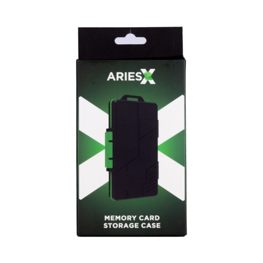 AriesX Memory Card Storage Case (SD, TF, CFexpress, XQD Cards)