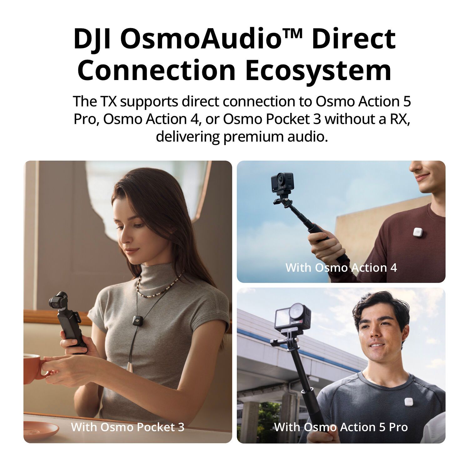 DJI Mic Mini 2-Person Compact Wireless Microphone