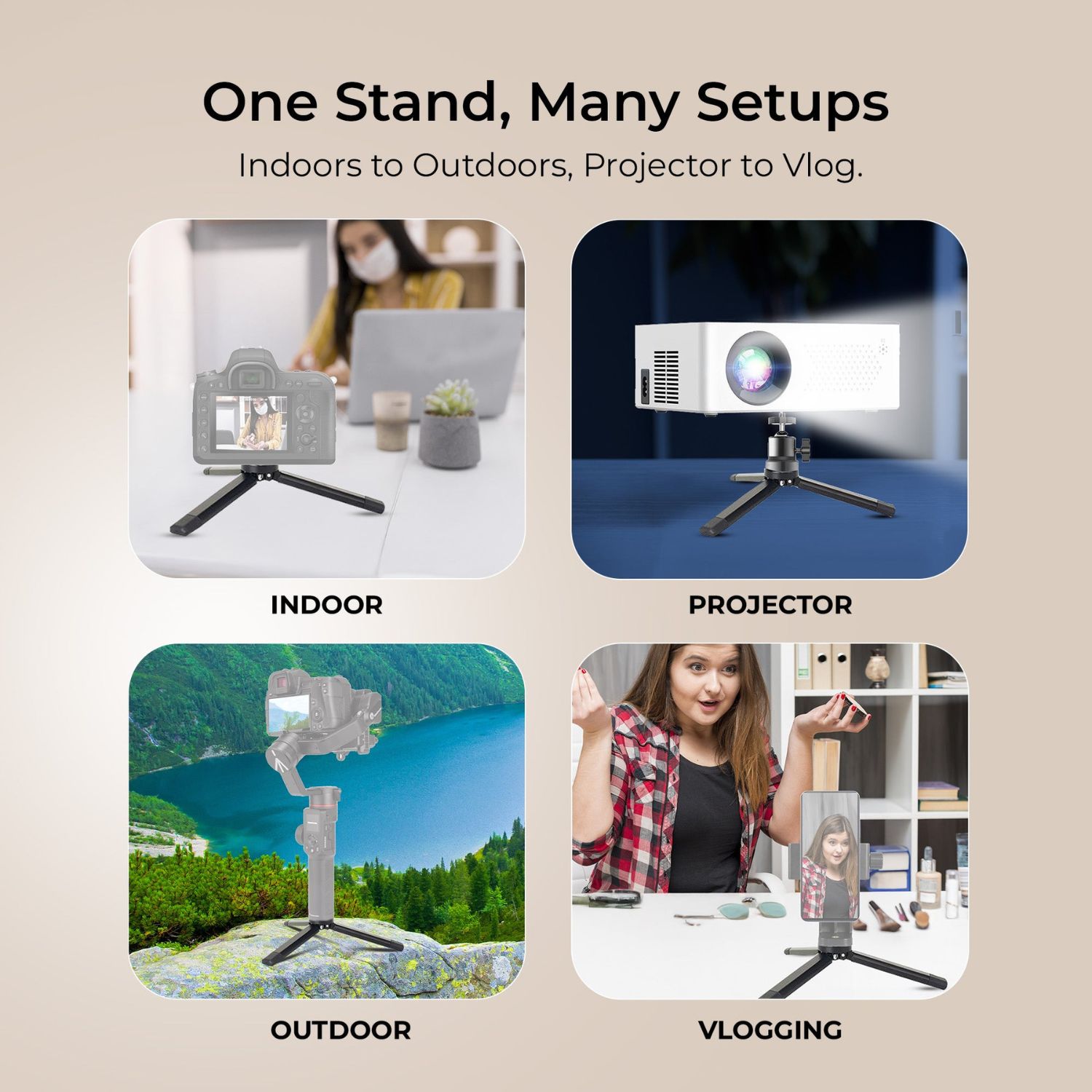 Digitek DGT-001 3-LEG Gimbal Stand