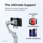 Digitek DSG-007F AI 3 Axis Wide Angle Smartphone Gimbal with AI Tracker