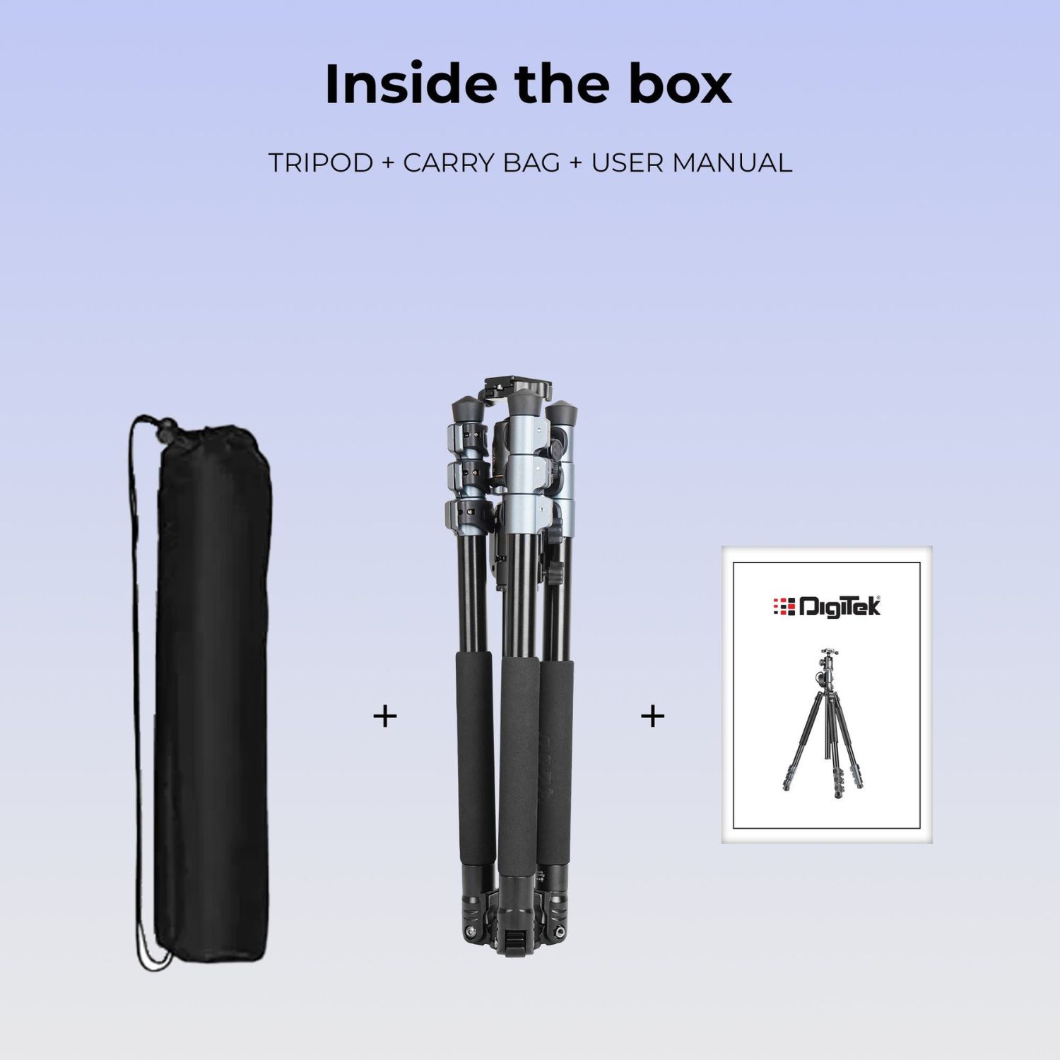 Digitek DTR 540 BH Heavy Duty Multi-Angle DV Tripod Cum Monopod