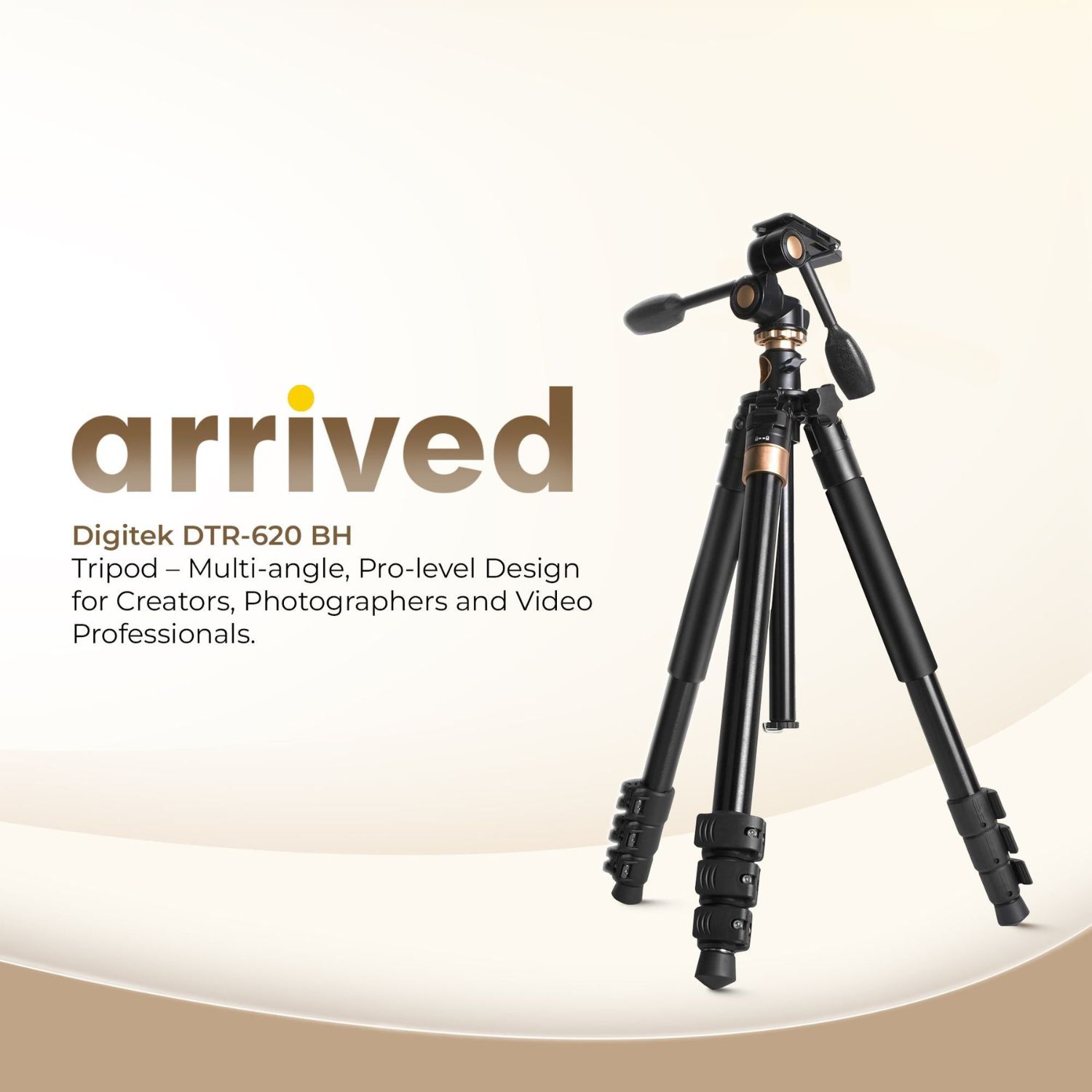 Digitek DTR 620 BH Multi-Angle 6ft DV Tripod Cum Monopod