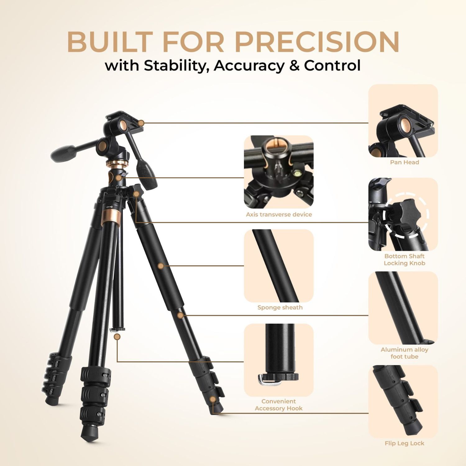 Digitek DTR 620 BH Multi-Angle 6ft DV Tripod Cum Monopod