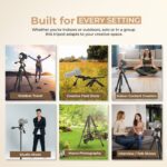 Digitek DTR 620 BH Multi-Angle 6ft DV Tripod Cum Monopod