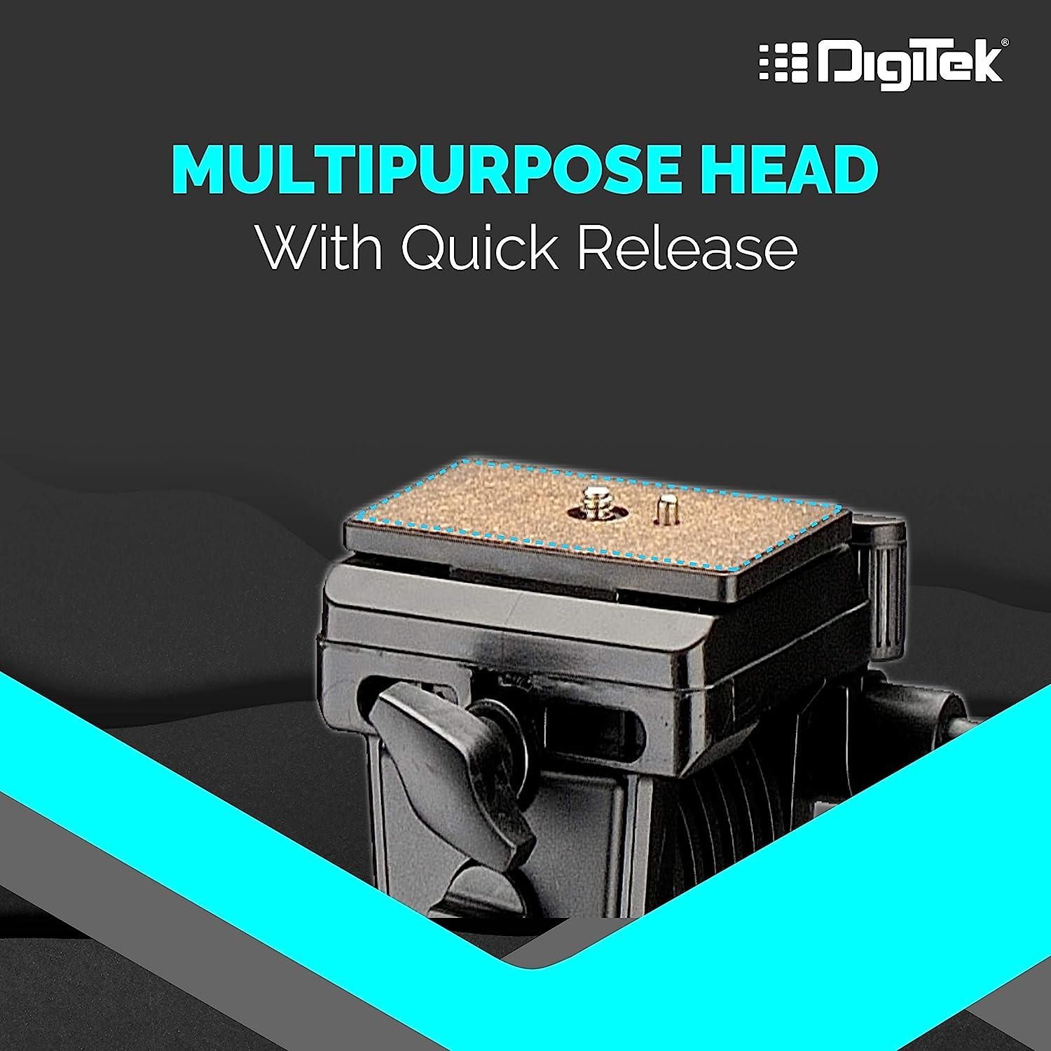 Digitek DTR 690 VD PRO 208 cm Lightweight Tripod