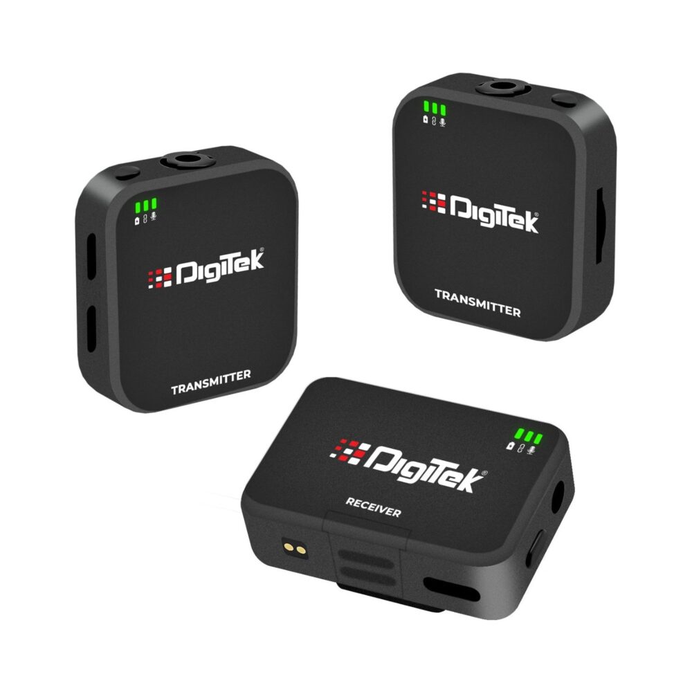 Digitek DWM 101 Mini 2-in-1 Wireless Microphone