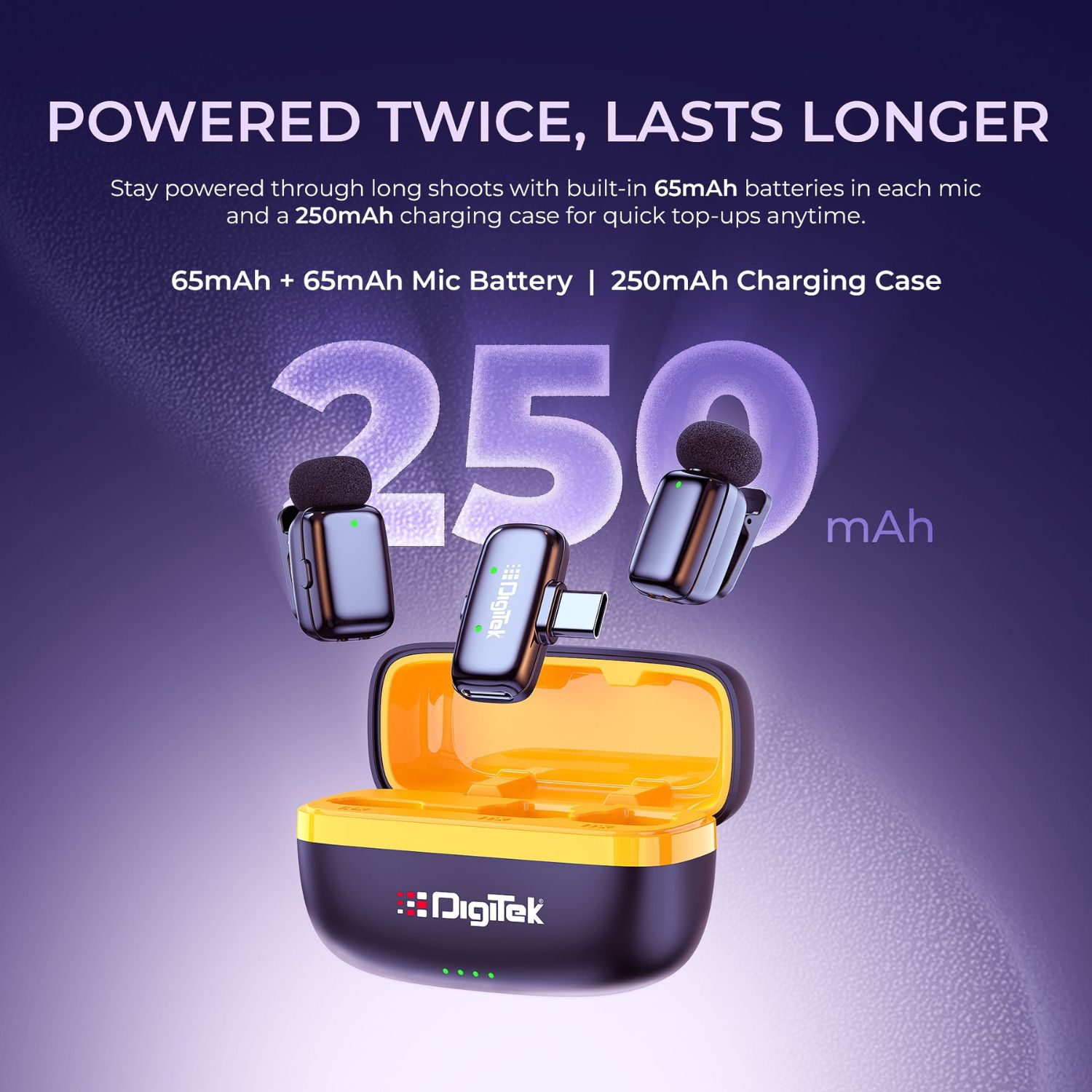 Digitek DWM 103 Mini 2-in-1 Wireless Microphone