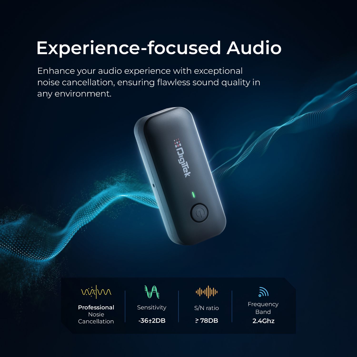 Digitek DWM-106 2-in-1 Wireless Microphone System