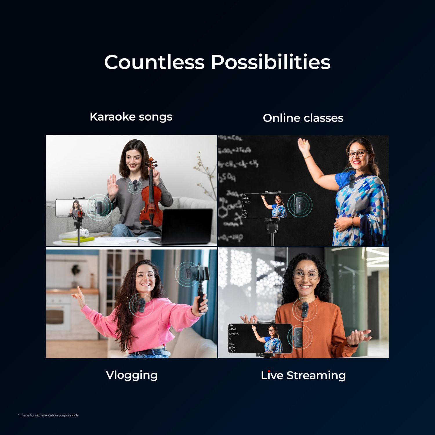 Digitek DWM-106 2-in-1 Wireless Microphone System