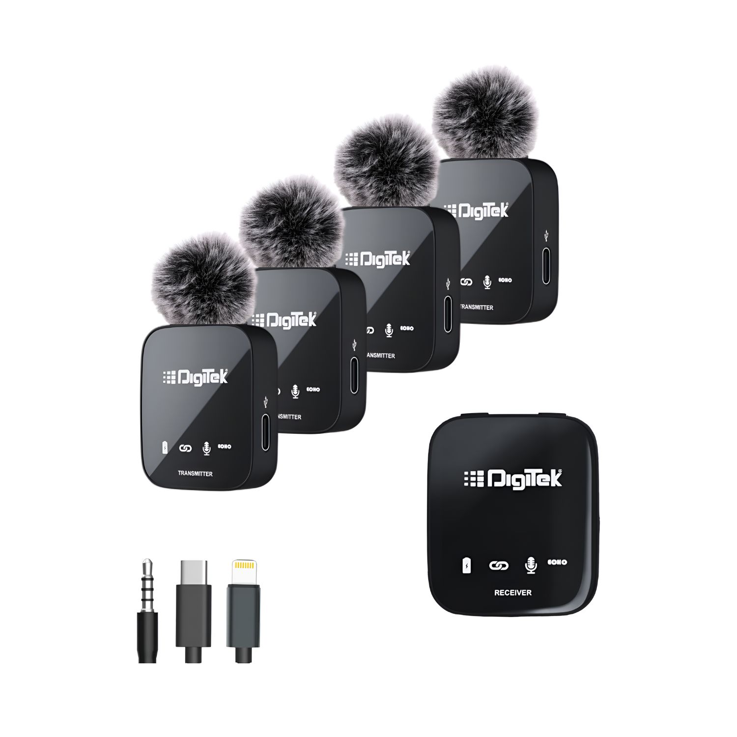 Digitek DWM-111 4 Channel Wireless Microphone System