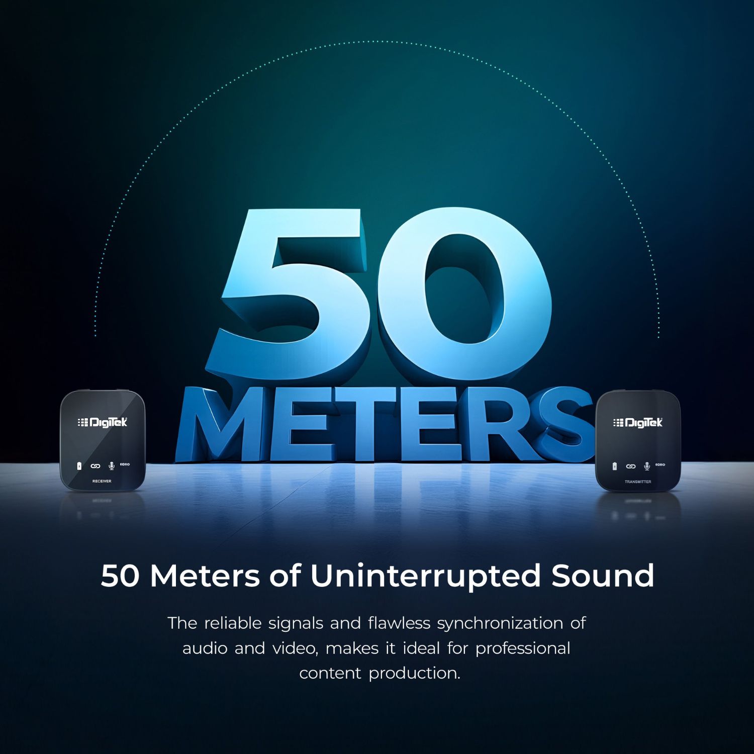 Digitek DWM-111 4 Channel Wireless Microphone System