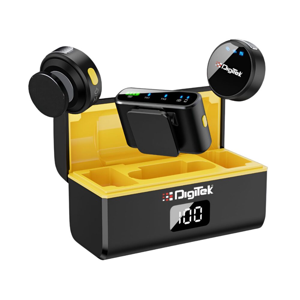 Digitek  DWM-116 2-in-1 Wireless Microphone